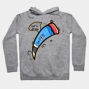 pencil cute Hoodie